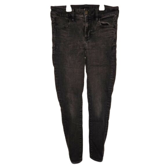 American Eagle Outfitters Denim - American Eagle Next Level Stretch Jeggings | Women's Size 4 | Washed Black